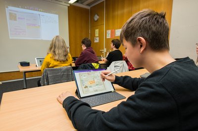 iPad-Klasse im WWG Saarbrücken