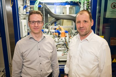 Bosch Brennstoffzelle Frank Kruchten und Jörg Jennes