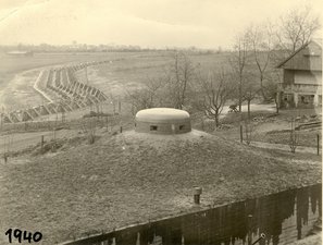 Foto: Archiv Langhammer 1940 prägten Bunker und Panzersperren den Blick